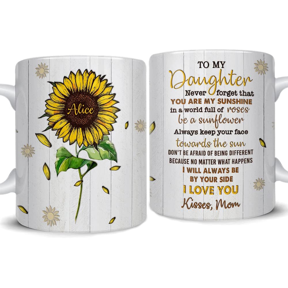 Personalized To My Daughter Mug Gift From Dad