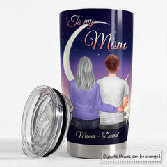 Personalized To My Mom Tumbler Mother And Son Customize For Women