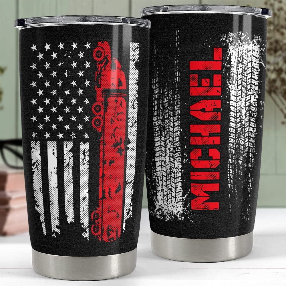 Personalized Truck Driver Tumbler Gift For Man Truckman Best Gift