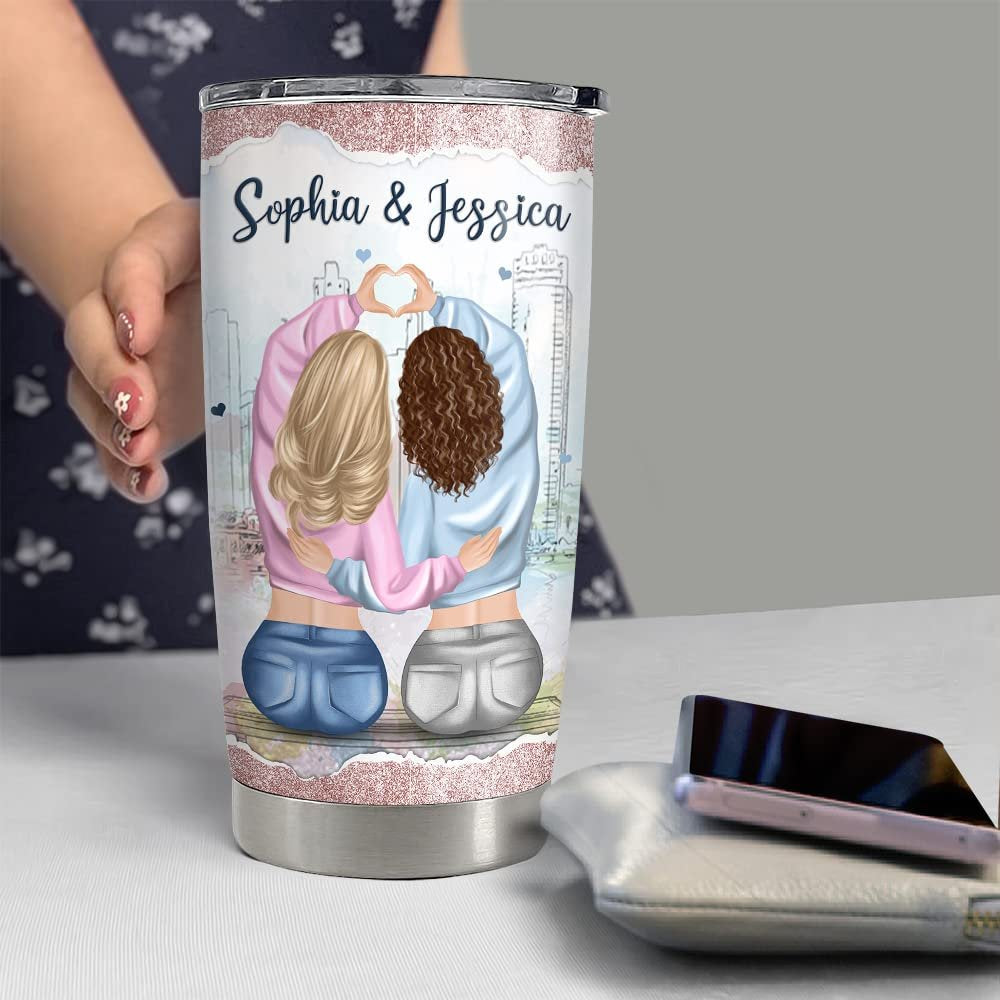 Personalized Tumbler For Colleagues Best Friend Sister Friendship