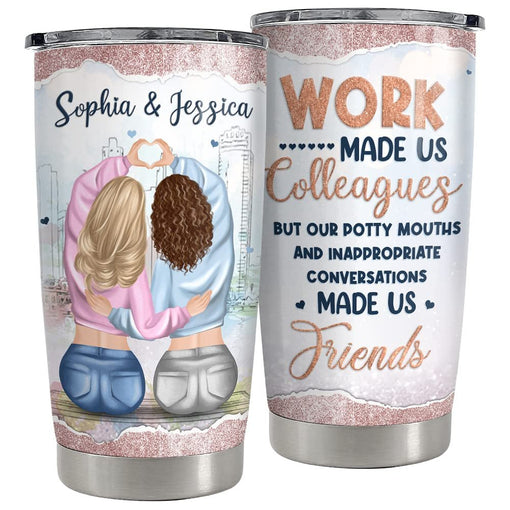 Personalized Tumbler For Colleagues Best Friend Sister Friendship