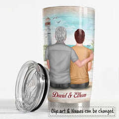 Personalized Tumbler For Dad Daddy Father Thank You Gift From Son