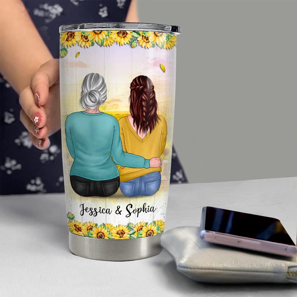 Personalized Tumbler For Daughter Mother And Daughter Best Gift
