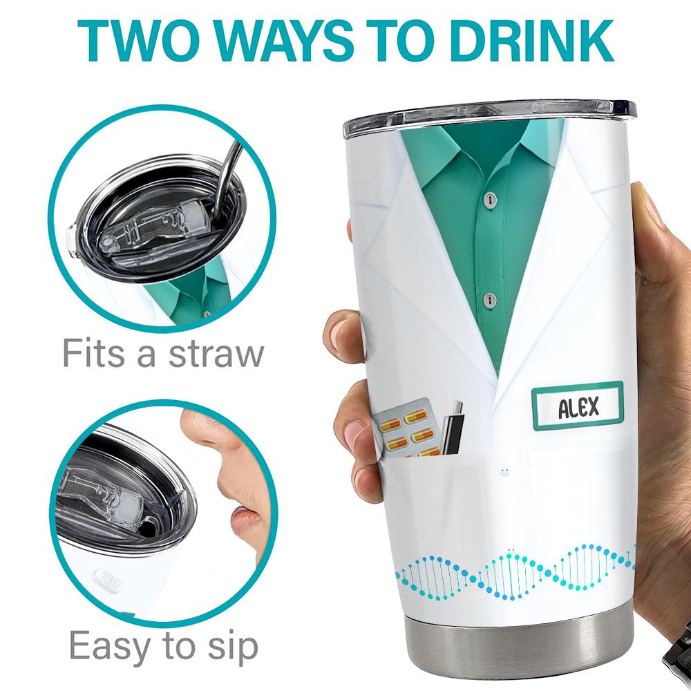 Personalized Tumbler For Pharmacist Nutrition Facts