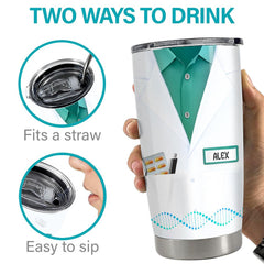 Personalized Tumbler For Pharmacist Nutrition Facts