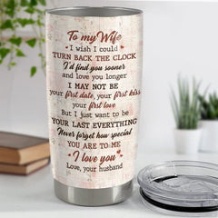 Personalized Tumbler For Wife I Love You Forever & Always From Husband