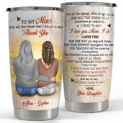 Personalized Tumbler To Mom From Daughter Custom Clothes Gift For Mama