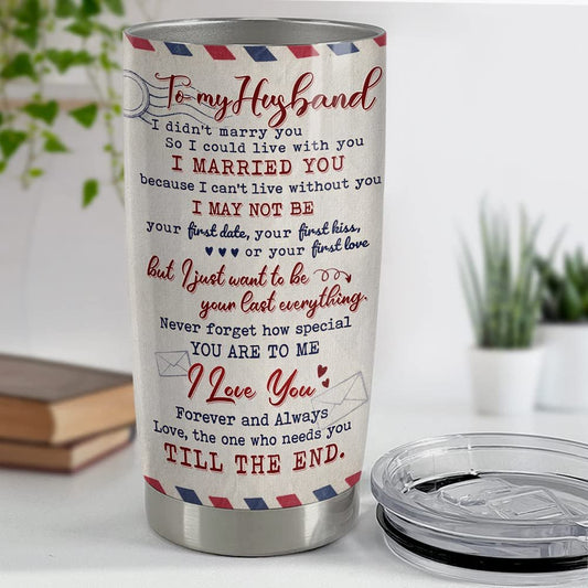 Personalized Tumbler Wife Husband Custom Clothes For Couple Girlfriend