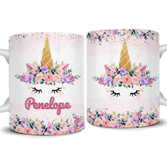 Personalized Unicorn Mug Customize With Name