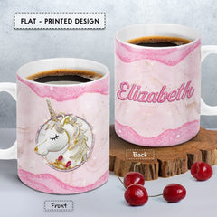 Personalized Unicorn Mug With Custom Name