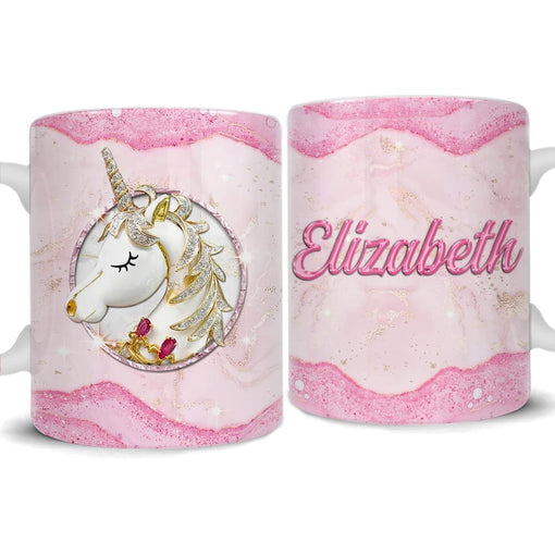 Personalized Unicorn Mug With Custom Name