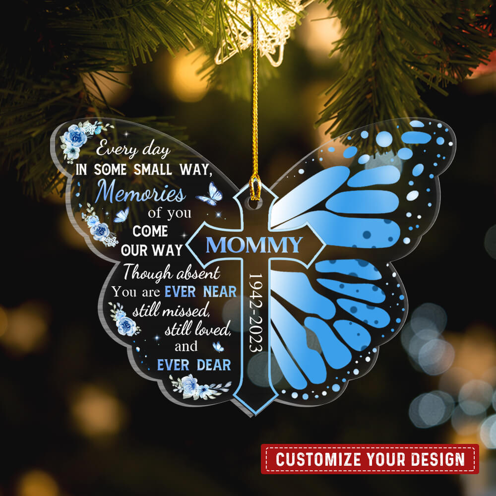 Still Missed Still Loved Memorial Gift Personalized Ornament