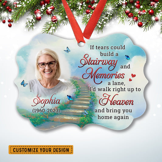Up To Heaven Memorial Personalized Ornament