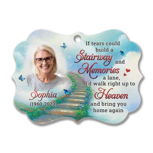 Up To Heaven Memorial Personalized Ornament