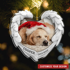You Are Always in My Heart Personalized Photo Ornament