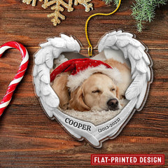 You Are Always in My Heart Personalized Photo Ornament