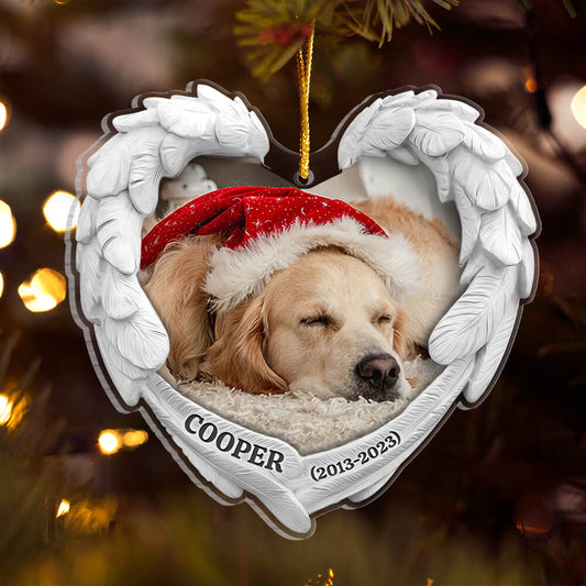 You Are Always in My Heart Personalized Photo Ornament