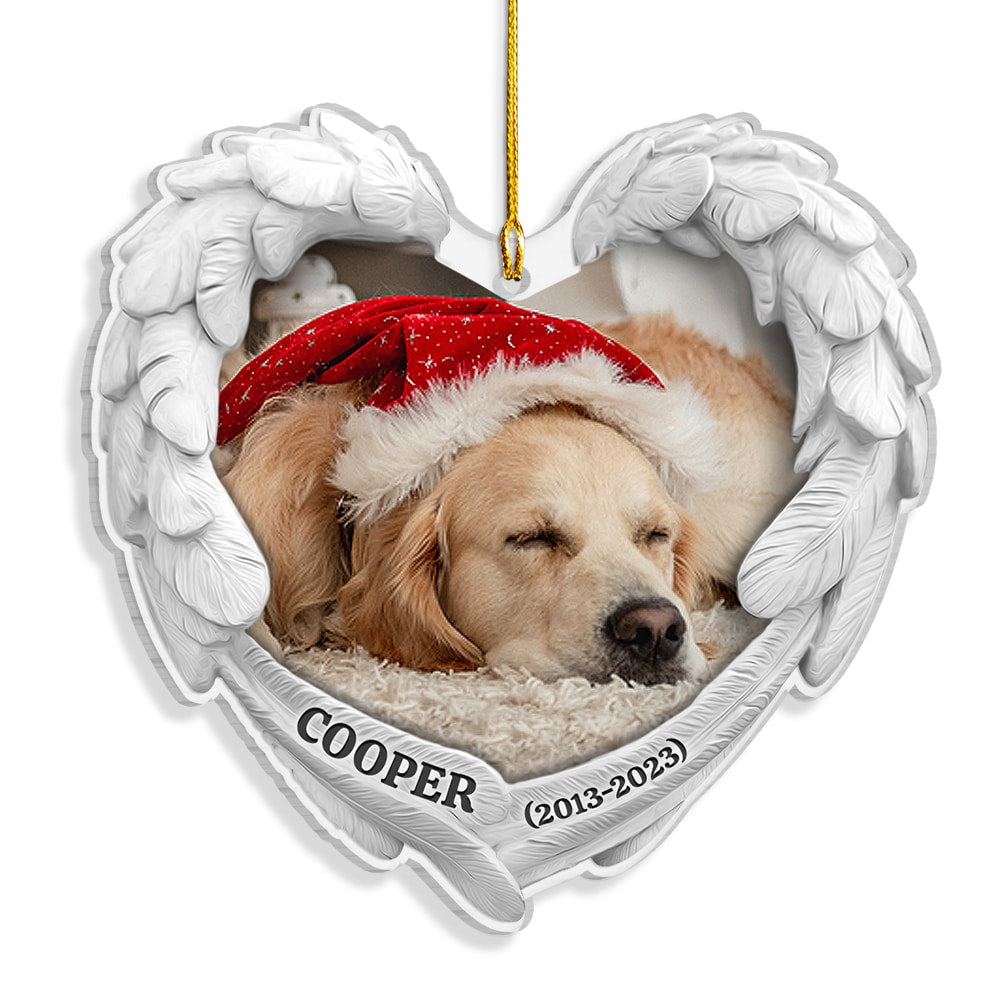 You Are Always in My Heart Personalized Photo Ornament