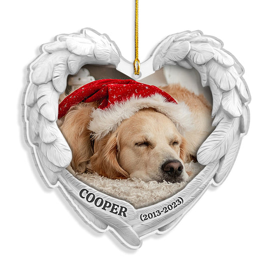 You Are Always in My Heart Personalized Photo Ornament