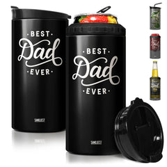Best Dad Ever Can Cooler Gift For Dad On Father's Day Birthday