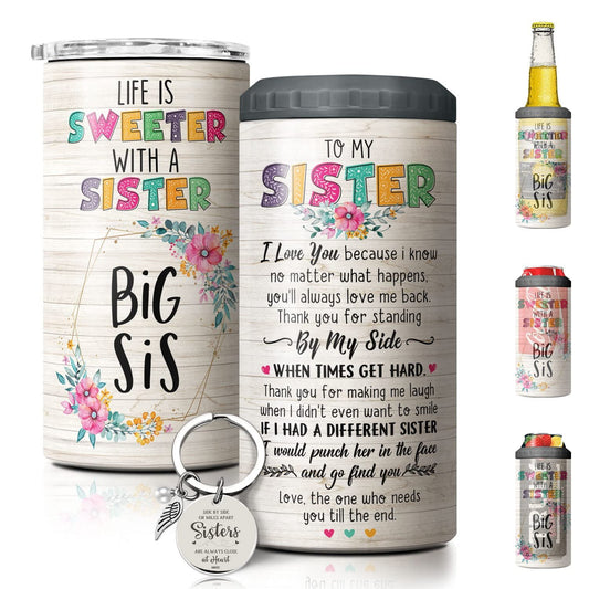 Can Cooler Gifts For Sister Big Sis Life Is Sweeter With A Sister
