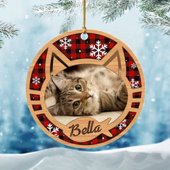Personalized Acrylic Cat Ornaments Cat Custom Photo