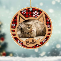 Personalized Acrylic Cat Ornaments Cat Custom Photo