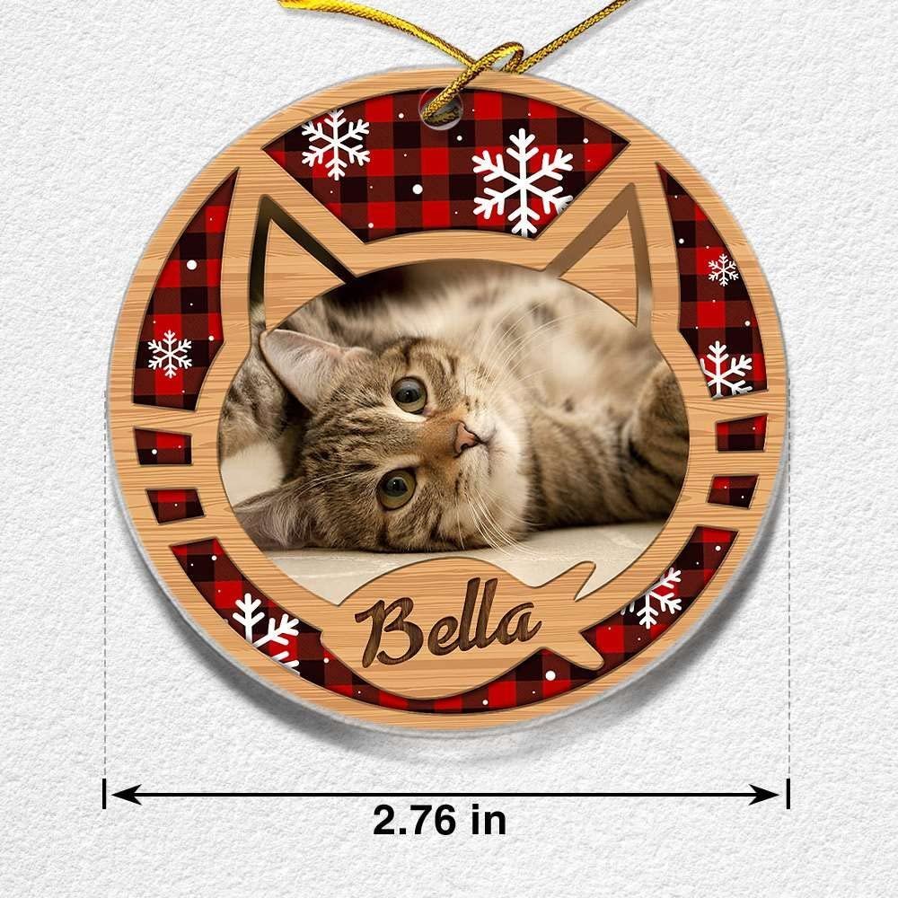 Personalized Acrylic Cat Ornaments Cat Custom Photo