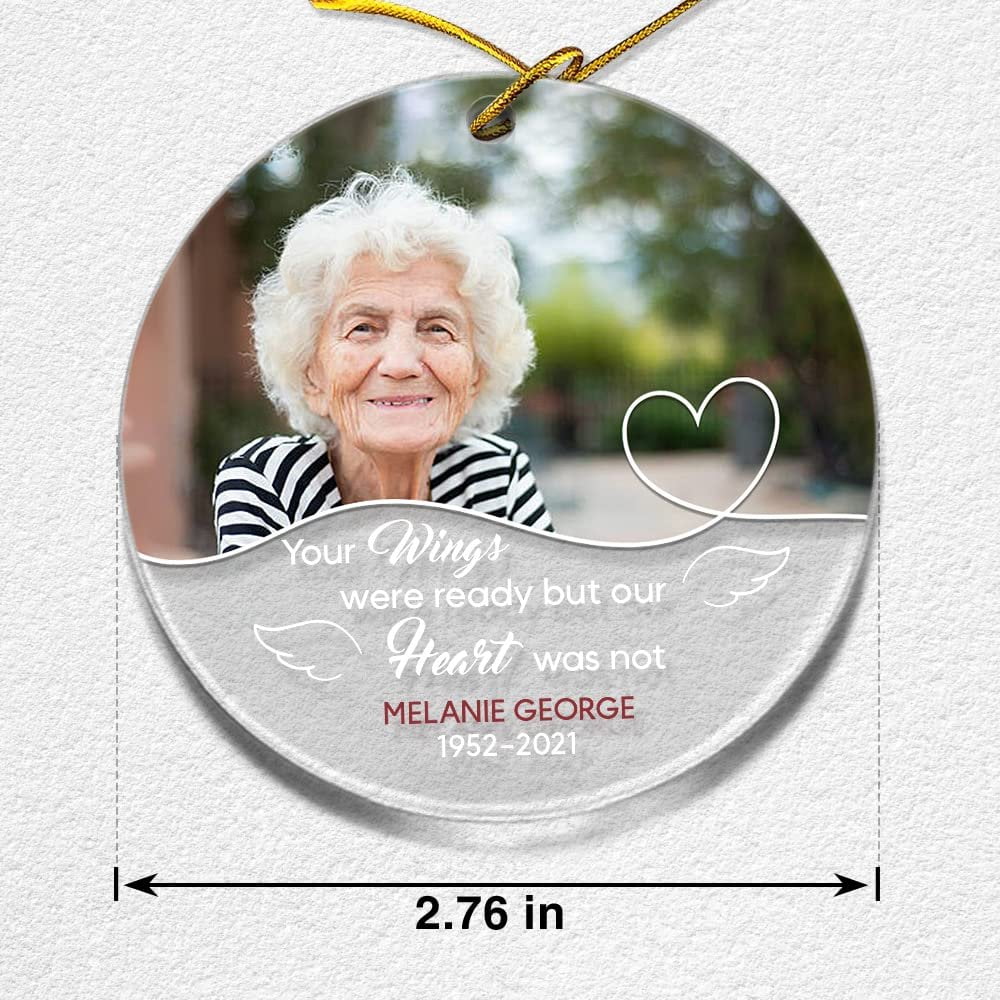 Personalized Acrylic Memorial Ornament Grandma Christmas
