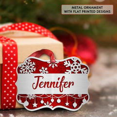 Personalized Aluminum Name Hanging Ornament