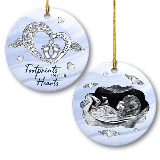 Personalized Baby Miscarriage Ornament Memorial Baby