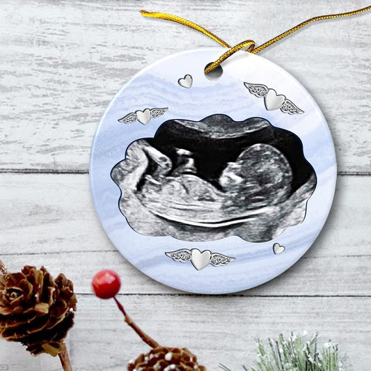Personalized Baby Miscarriage Ornament Memorial Baby