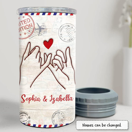 Personalized Best Friend Can Cooler Letter To Unbilogical Sister