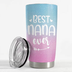 Personalized Best Nana Ever Tumbler Tumbler Style Grandma Gift