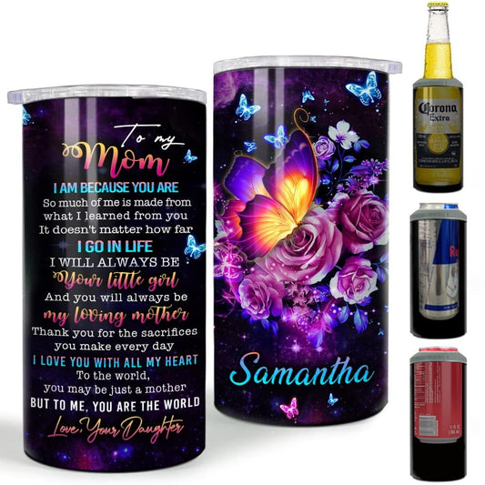 Personalized Can Cooler From Daughter To Mom Mother's Day Gift