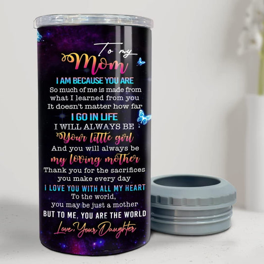 Personalized Can Cooler From Daughter To Mom Mother's Day Gift