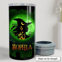 Personalized Can Cooler Halloween Be A Witch Gift For Witches Women