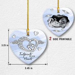Personalized Ceramic Baby Miscarriage Ornament Memorial