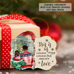 Personalized Christmas Couple Ornament This Is Us