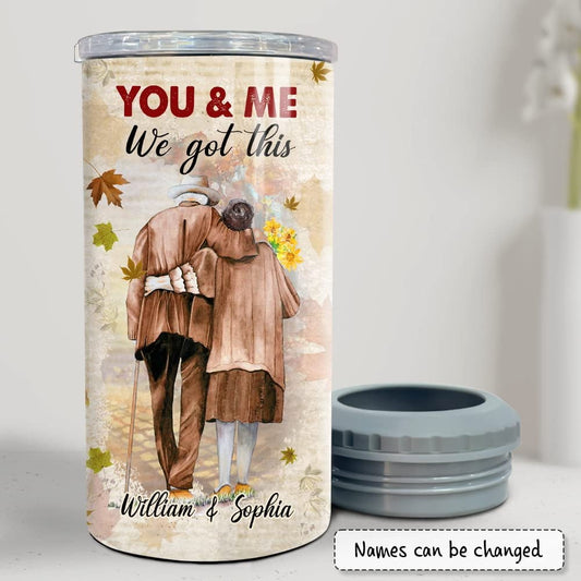 Personalized Couple Can Cooler To My Husband Vintage Style From Wife