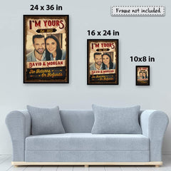 Personalized Couple Poster I Am Your No Refunds Or Returns