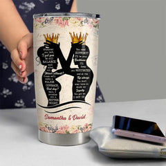 Personalized Couple Tumbler To My Wife Vintage Style From Husband
