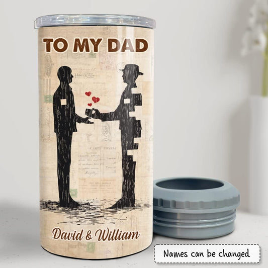 Personalized Dad Can Cooler Gift To My Dad From Son For Father