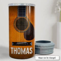 Personalized Dad Can Cooler Guitar Best Dad Ever Best Gift For Papa