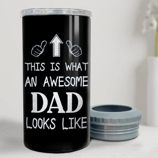 Personalized Dad Can Cooler This Is What An Awesome Dad Looks Like