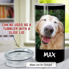 Personalized Dogs Photo Can Cooler For Dog Dad Dog Lover Owner