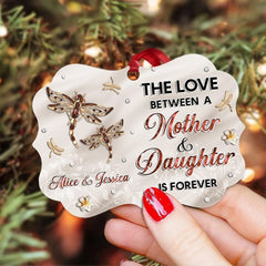 Personalized Dragonfly Ornament Mother Daughter Gift