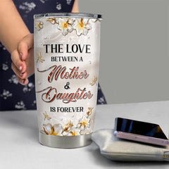 Personalized Dragonfly Tumbler The Love Between Mother And Daughter