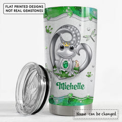 Personalized Frog Tumbler Jewelry Style Girl Loves Frogs Best Gift