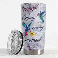 Personalized Hummingbird Tumbler Crystal Drawing Style For Girl